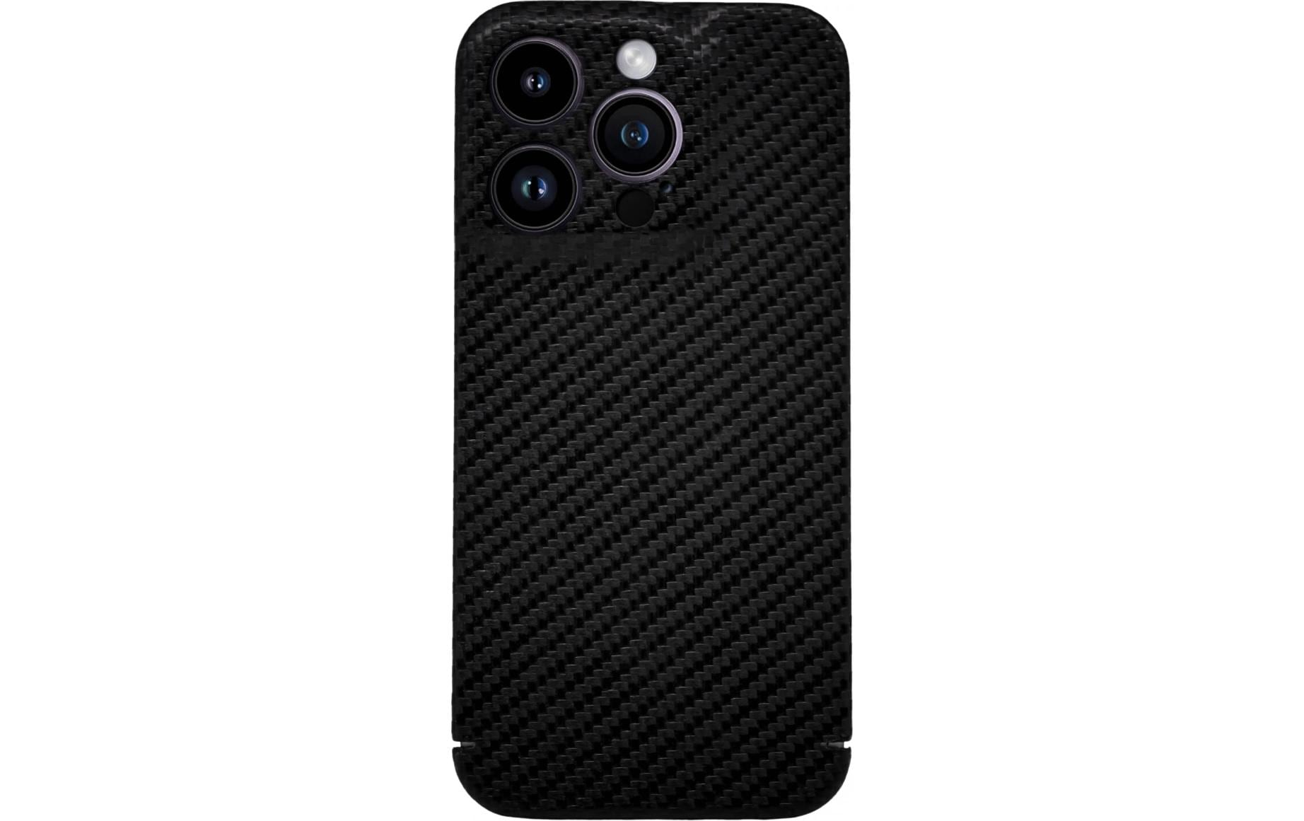 Nevox – Backcover Carbon Series – für Apple iPhone 17 Pro Max – schwarz – Aramidfasern