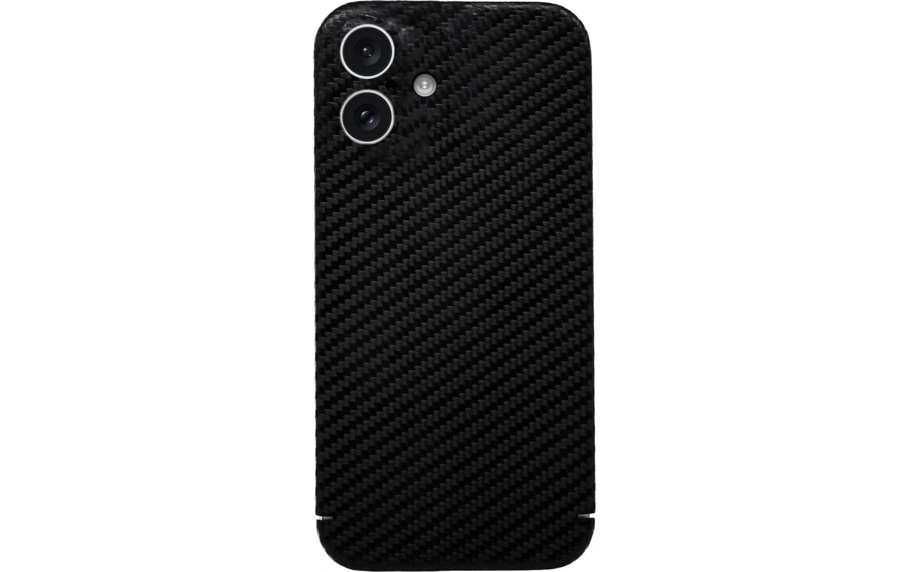 Nevox – Backcover Carbon Serie – für Apple iPhone Air – schwarz – Aramidfasern – MagSafe-kompatibel