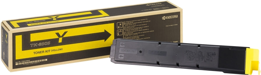 Kyocera – Toner TK-8505Y – Gelb, 20000 Seiten – für TASKalfa 4550ci