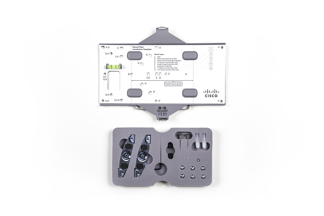 Cisco MA-MNT-MR-3 – Gerätehalterung (Tablet/Panel) – Grau – für Cisco Meraki MR34