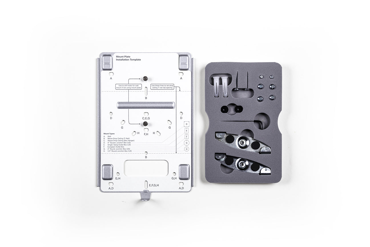 Cisco MA-MNT-MR-4 – Gerätehalterung (Tablet/Panel) – Metall, Gummi – Grau – für Meraki MR18