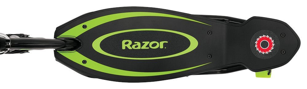 Razor Power Core E90 – E-Scooter – 90 W, 16 km/h, Reichweite bis 24 km, 80 Wh, schwarz/grün