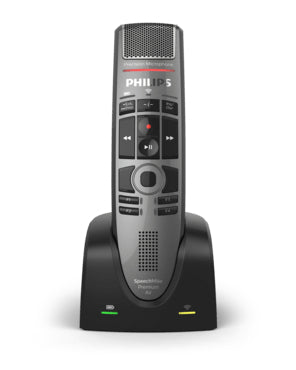 Philips SpeechMike Premium Air SMP4000 – Diktiergerät, USB, für ACC4000 Dockingstation, schwarz