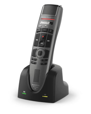 Philips SpeechMike Premium Air SMP4000 – Diktiergerät, USB, für ACC4000 Dockingstation, schwarz