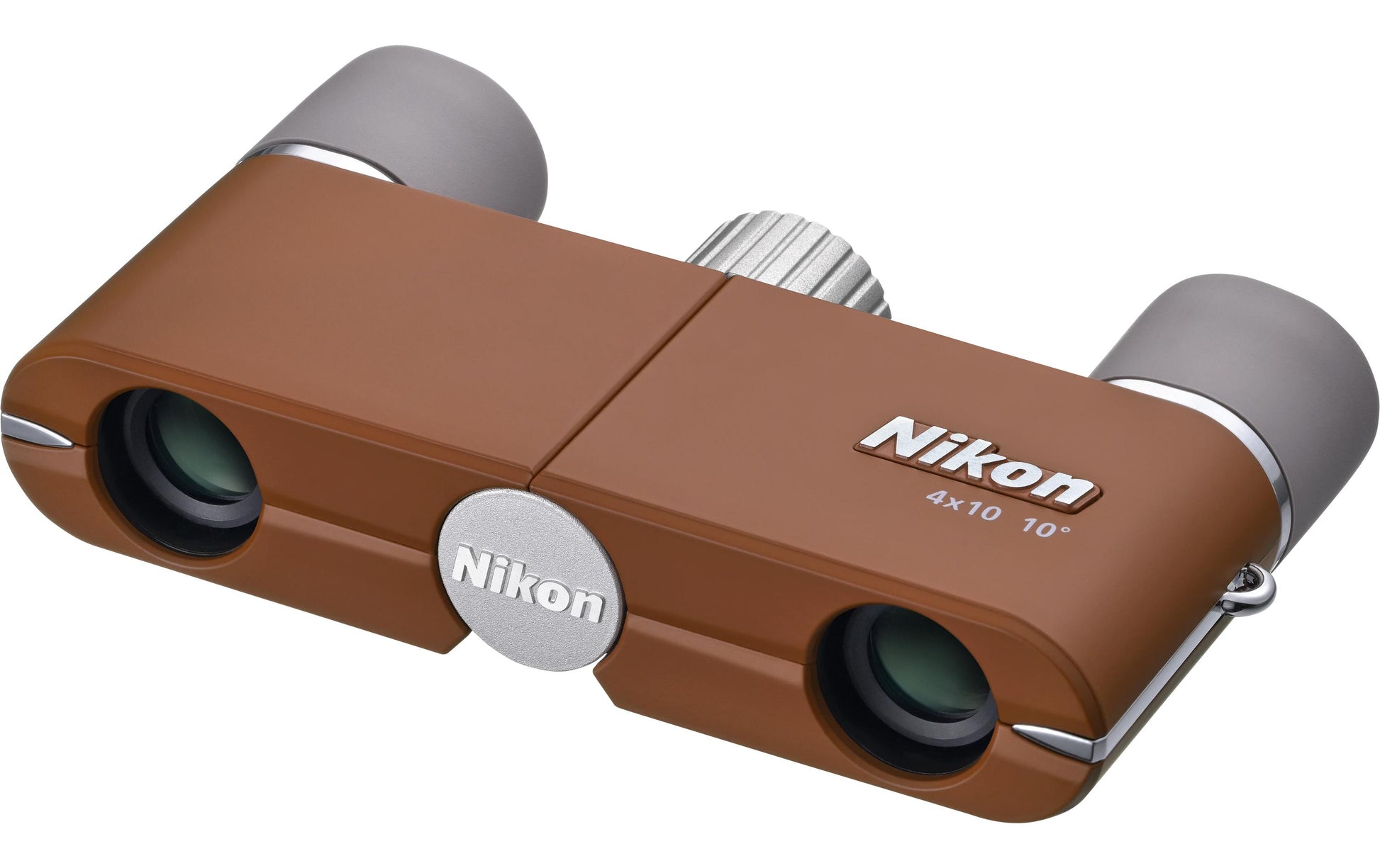 Nikon Kompaktfernglas – 4×10 mm, braun