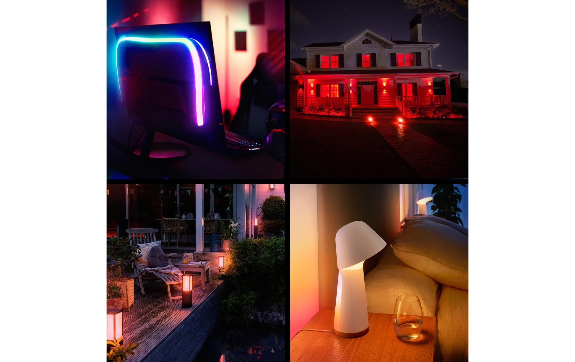 Philips Hue Essential White & Colour LED-Leuchtmittel GU10 – 4,7 W, 345 lm, mehrfarbig, für Bluetooth und iOS