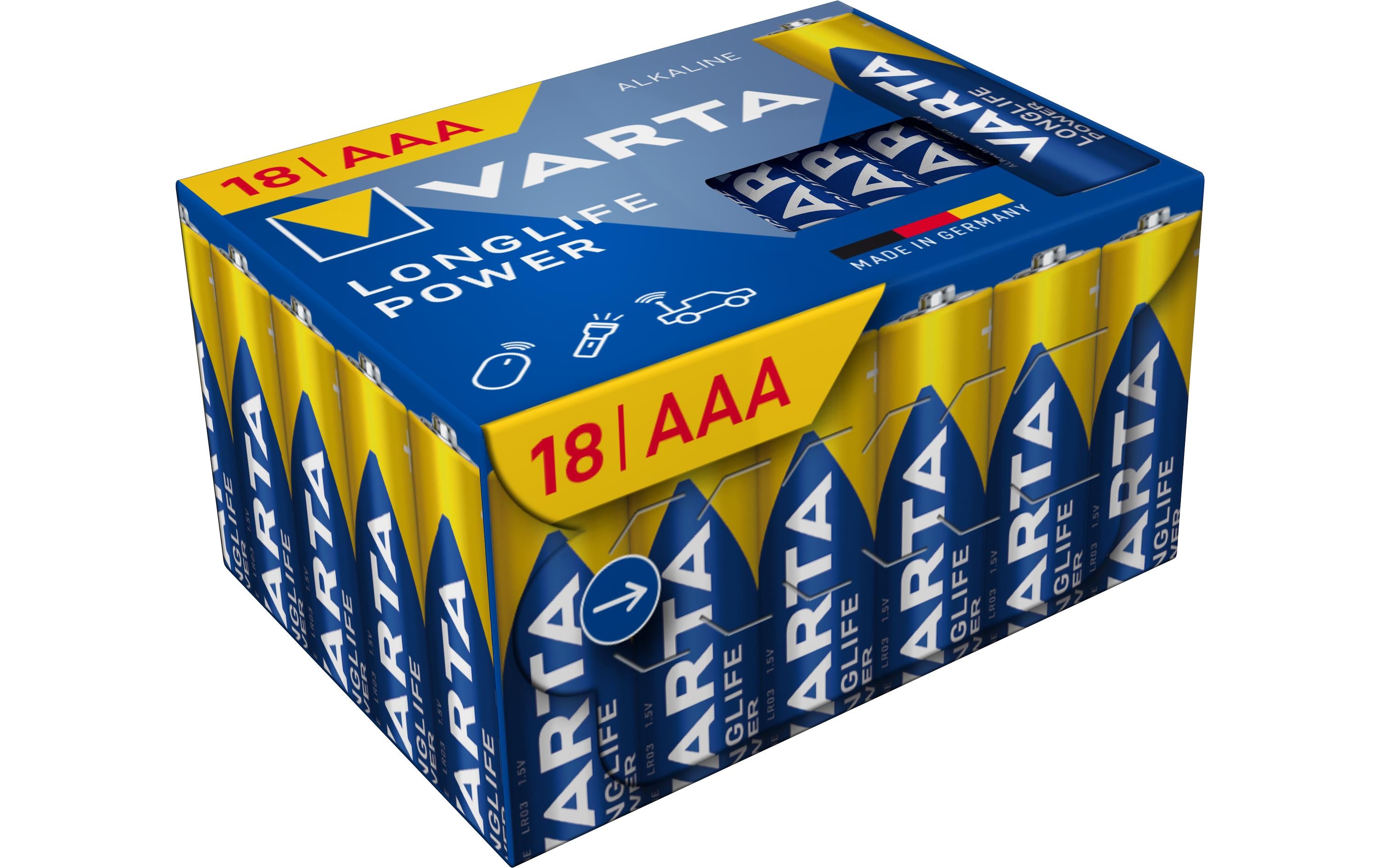 Varta Akku 1,5 V Alkali-Mangan – für Geräte