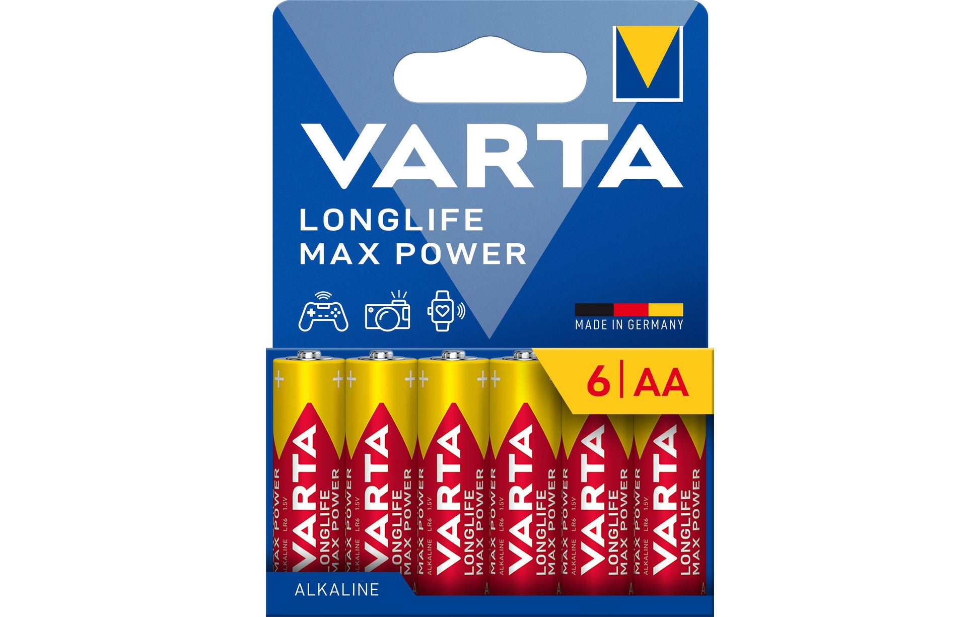Varta Akku 1,5 V Alkali-Mangan – für AA Geräte