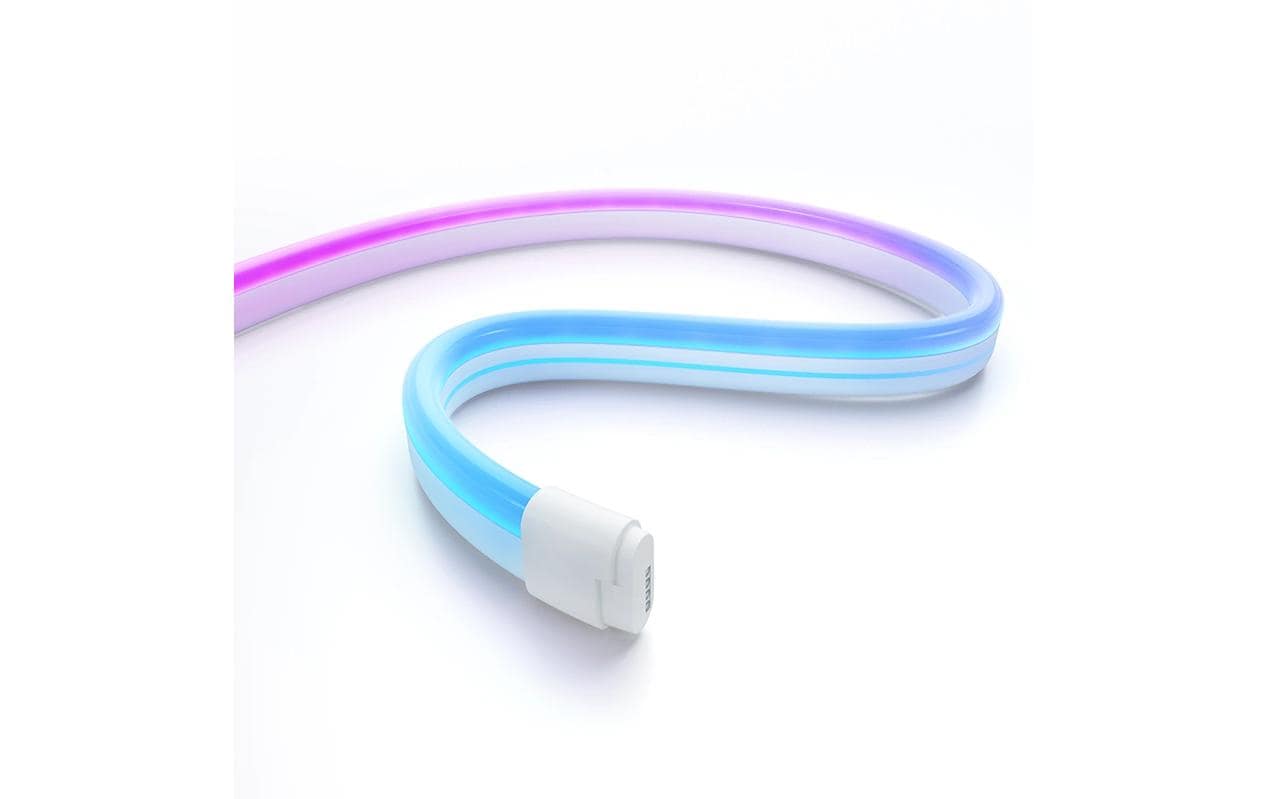 Xiaomi LED-Strip Smart Lightstrip Pro Erweiterung – 1 m, RGB, 7 W, dimmbar, BT, Mi Home, weiss