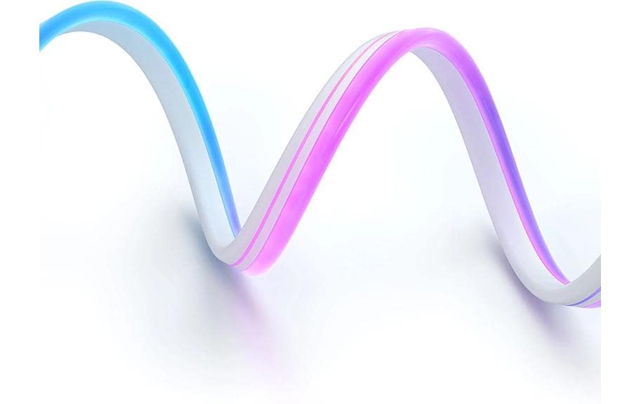 Xiaomi LED-Strip Smart Lightstrip Pro Erweiterung – 1 m, RGB, 7 W, dimmbar, BT, Mi Home, weiss