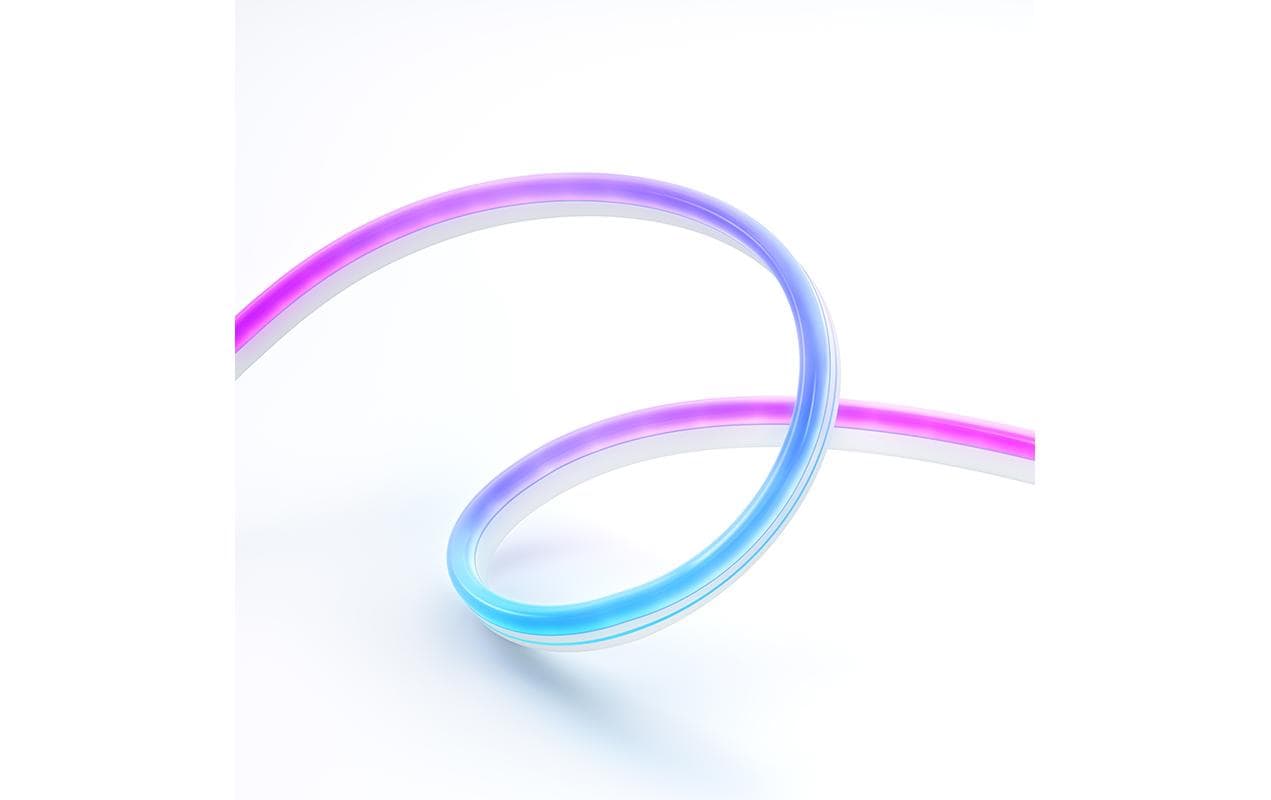 Xiaomi LED-Strip Smart Lightstrip Pro Erweiterung – 1 m, RGB, 7 W, dimmbar, BT, Mi Home, weiss
