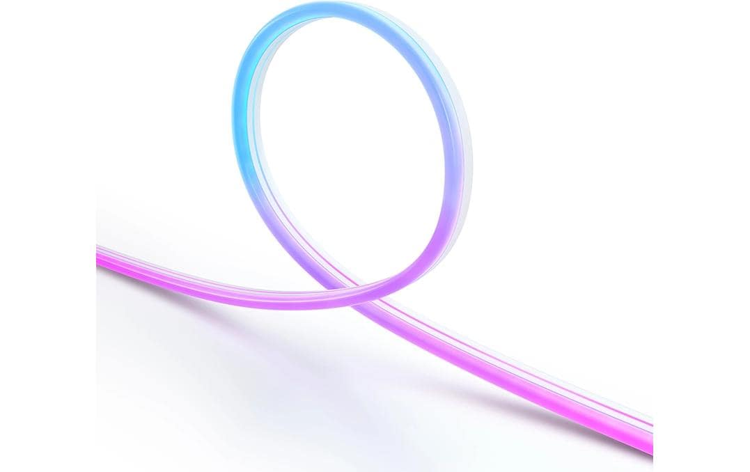 Xiaomi LED-Strip Smart Lightstrip Pro Erweiterung – 1 m, RGB, 7 W, dimmbar, BT, Mi Home, weiss