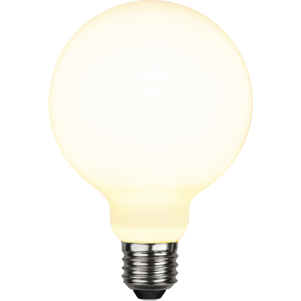 Star Trading Leuchtmittel E27 Globus (G95) – 800 lm, 7,5 W, Warmweiss 2700 K – IP44 – 5 Stk. – Glas – 375-86