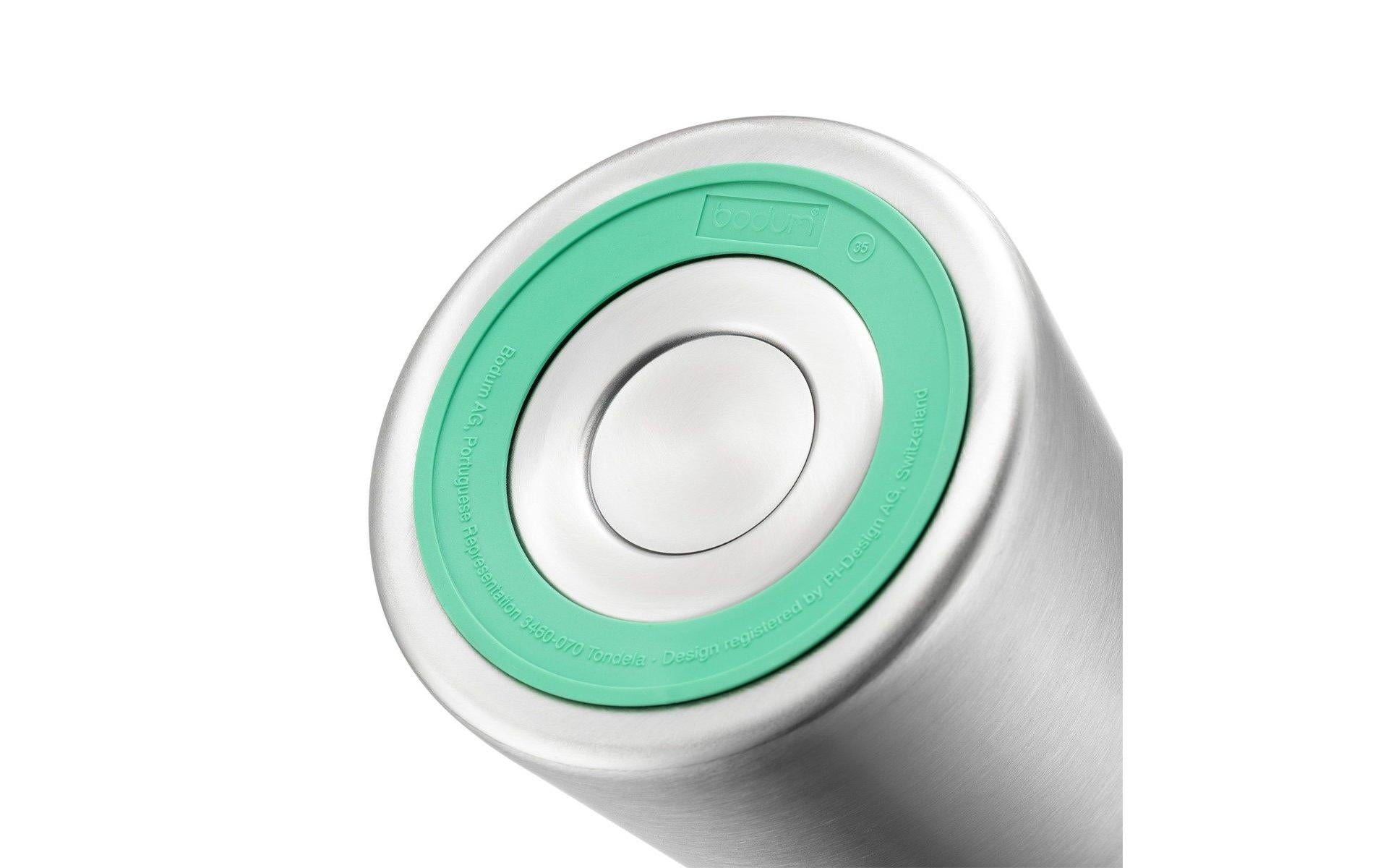 Bodum Thermoskanne Chambord – 1,1 l, Edelstahl, mit Deckel