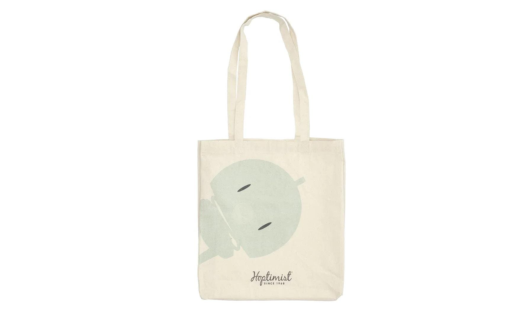 Hoptimist Stofftasche, Baumwolle, Blau, 400×460×3 mm