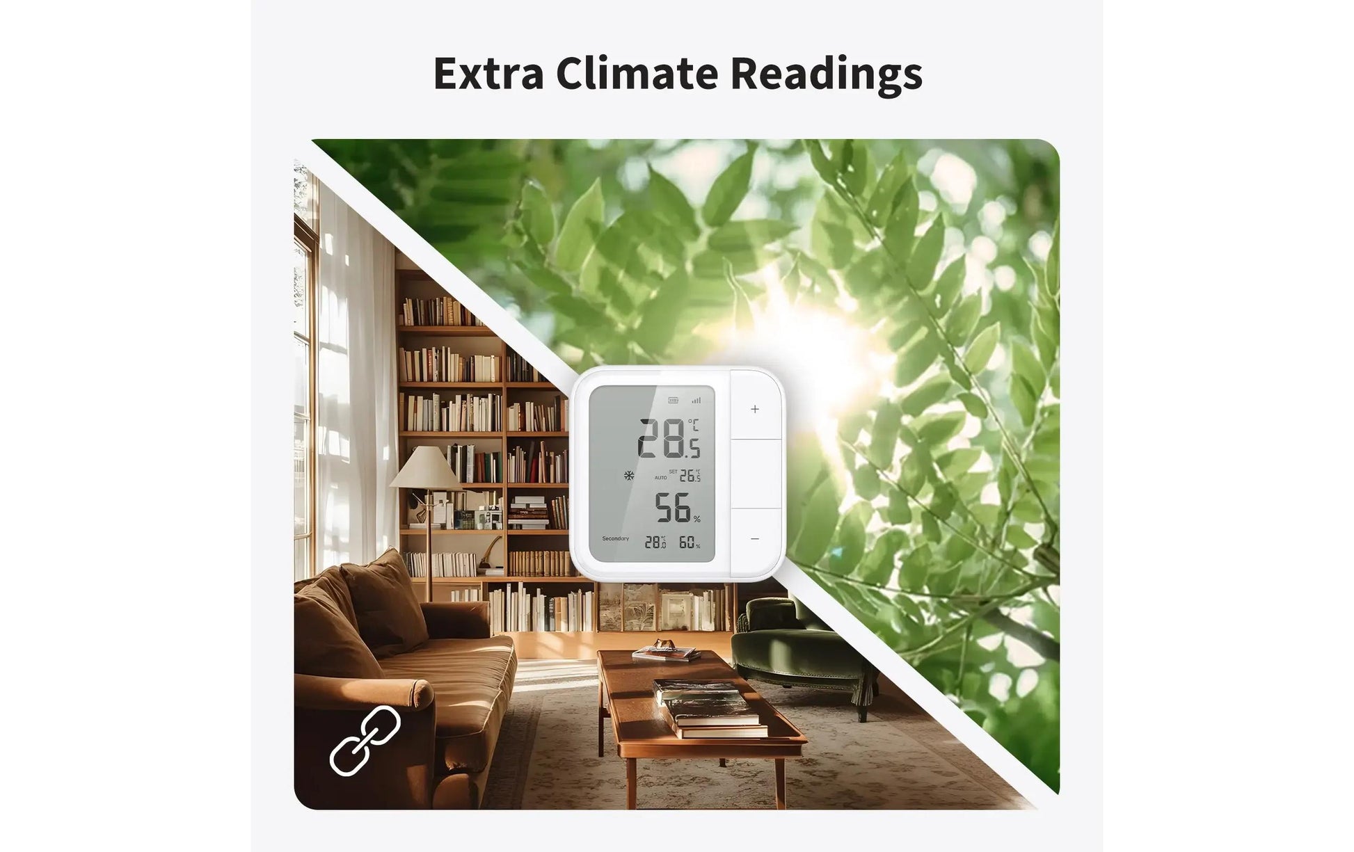 Aqara W100 – Sensor – Temperatur & Luftfeuchtigkeit, Zigbee, Thread – für Matter-fähige Systeme