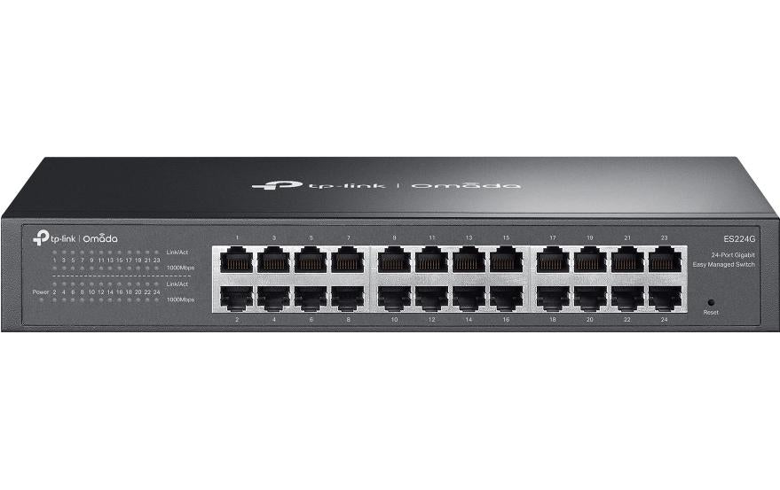 TP-Link ES224G – Managed Switch – 24×GbE, L2, 1U