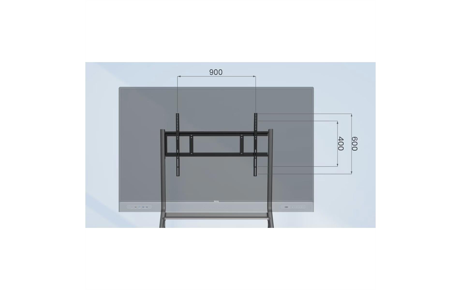 BenQ MT01 – Displayständer, für 55–98", bis 120 kg, schwarz