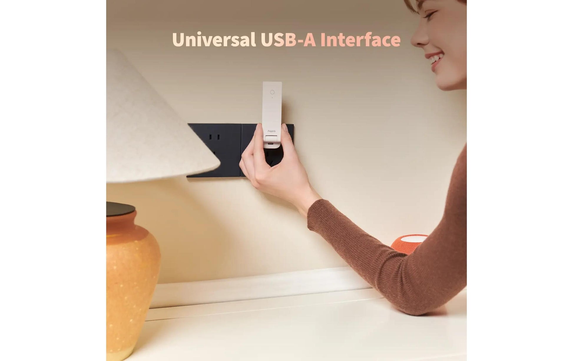 Aqara Hub M100 – Smart-Hub/Bridge – Matter, Zigbee, Thread – für Apple HomeKit, Google Home, Amazon Alexa