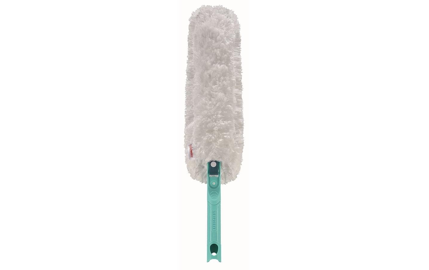 Leifheit Superduster XL Staubwedel – Mikrofaser – Weiss/Türkis
