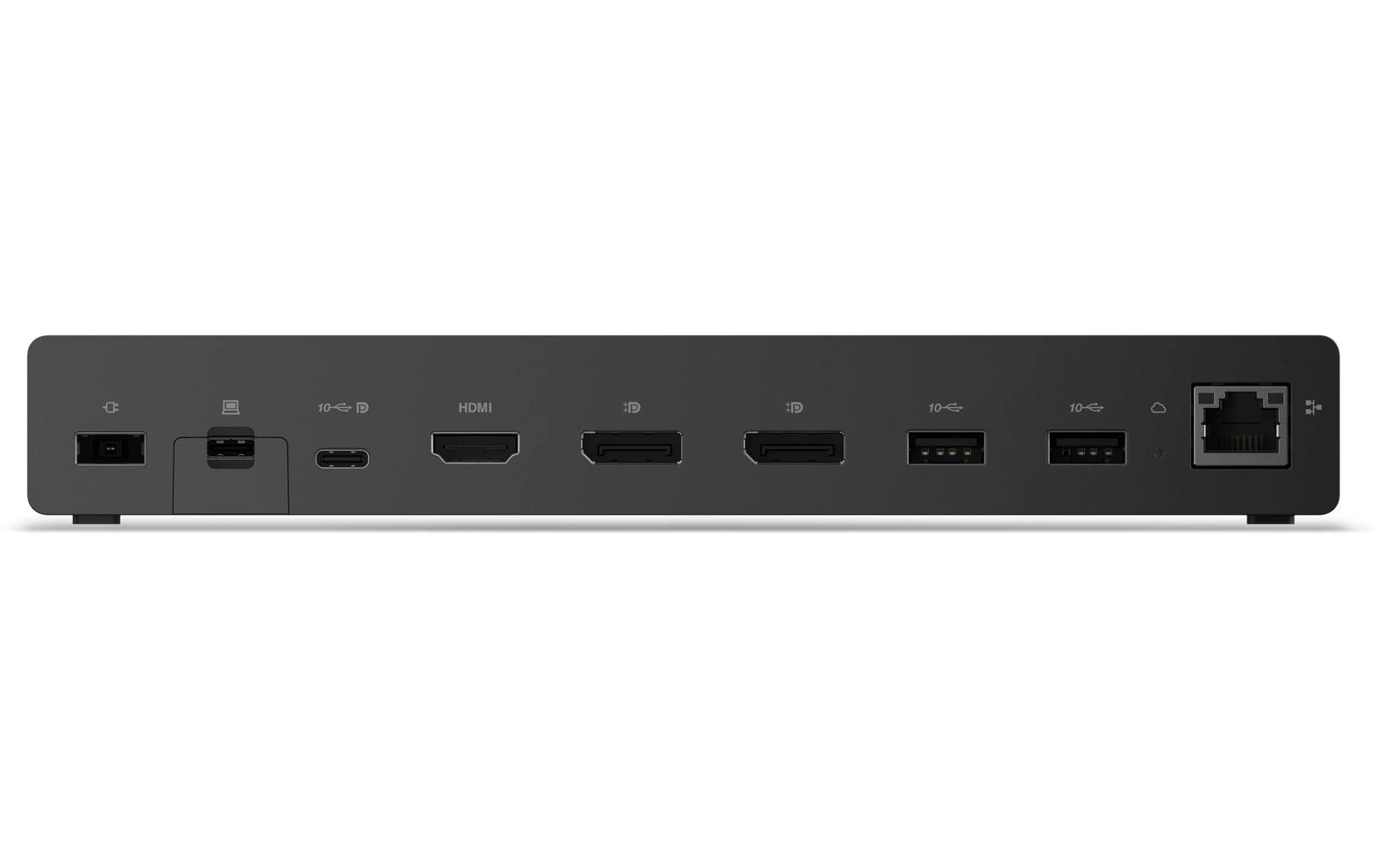 Lenovo SmartDock 5500 Dockingstation – USB4, 2× DP, 1× HDMI, 4× USB-A, 2× USB-C, 65 W PD, GbE, für Windows/Mac