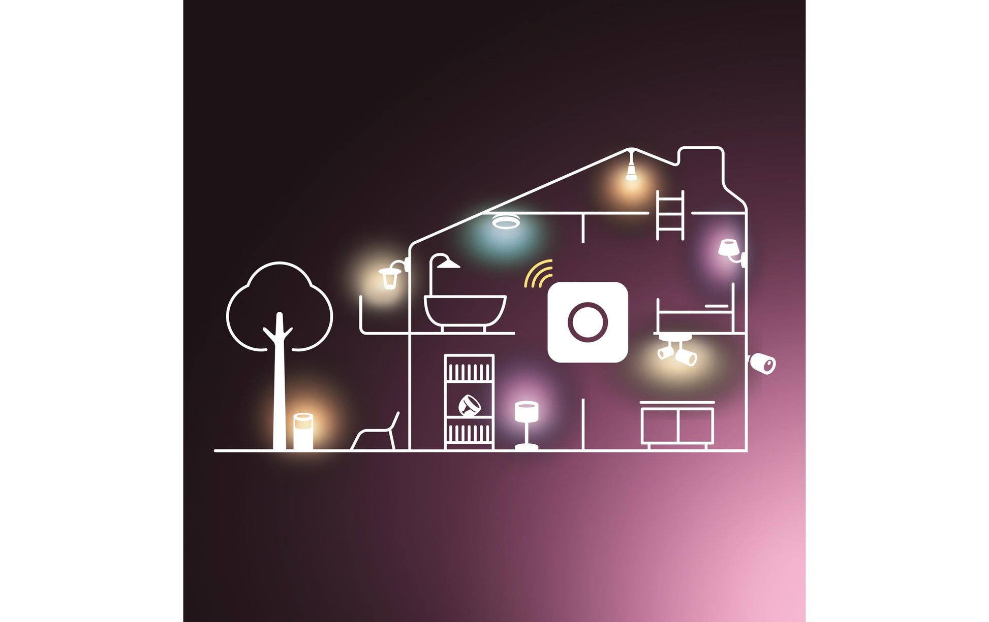 Philips Hue Smart Leuchtmittel E27 White Ambiance – 810 lm, Bluetooth, dimmbar – 2er-Pack