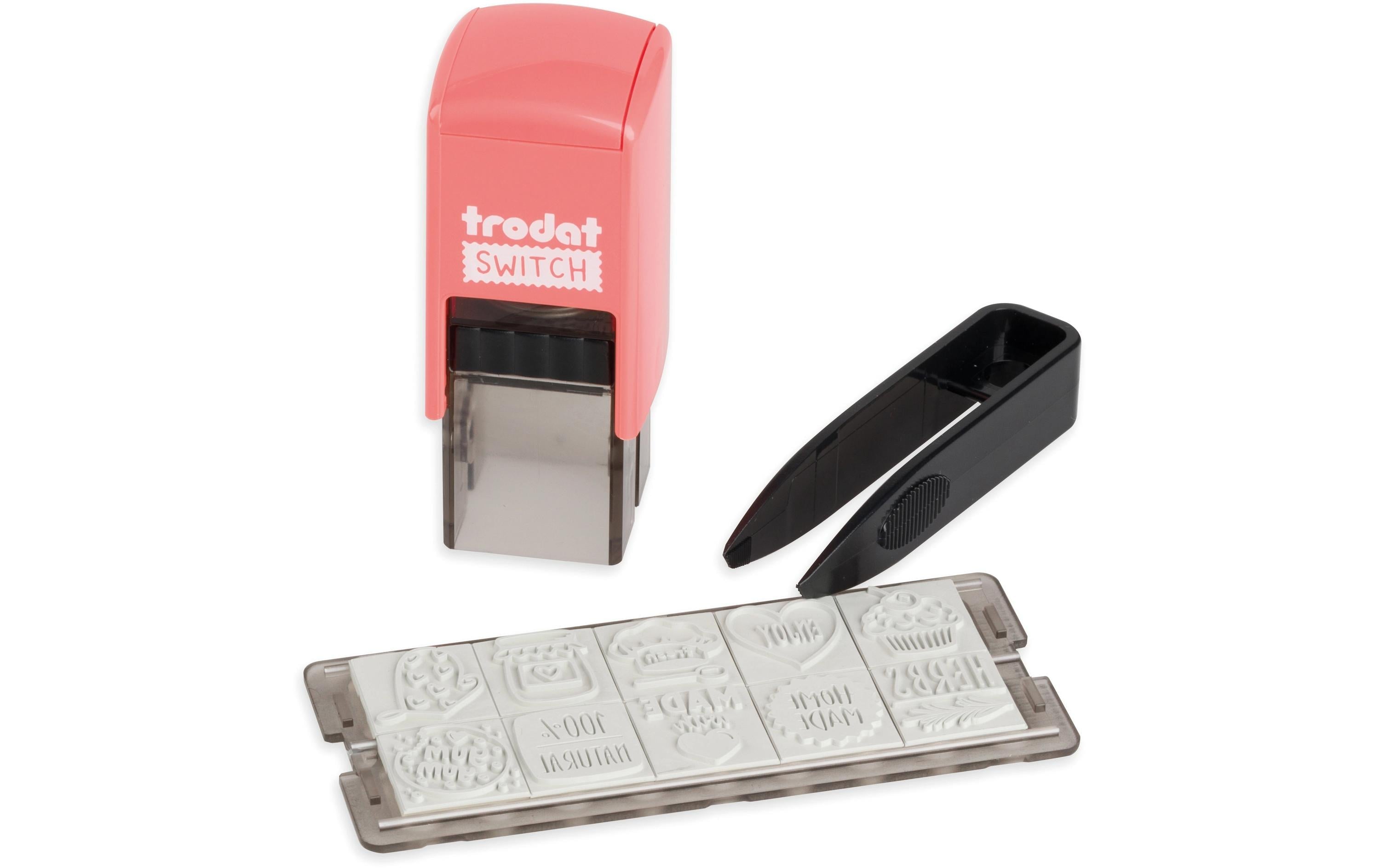 Trodat Motivstempel Switch – Motiv: Selbstgemachtes, Englisch