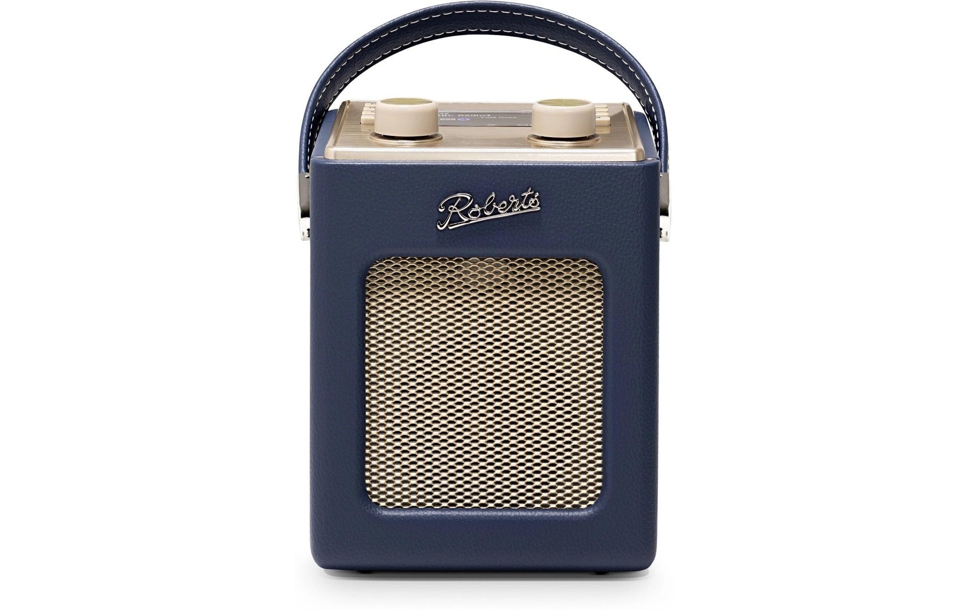 Roberts Radio Roberts Revival Mini 2 – DAB-/Internetradio – Portabel – DAB+, Akkubetrieb – Dunkelblau