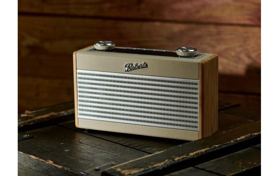 Roberts Radio Roberts Rambler Uno – DAB-/Internetradio – DAB+, Akkubetrieb – Crème