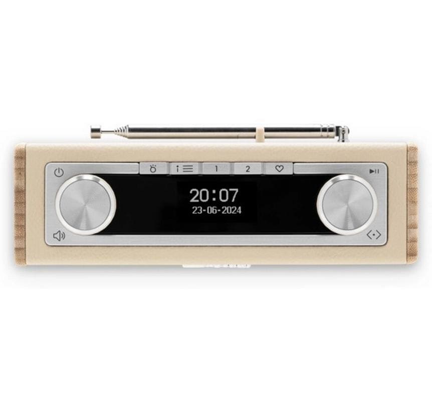Roberts Radio Roberts Rambler Uno – DAB-/Internetradio – DAB+, Akkubetrieb – Crème