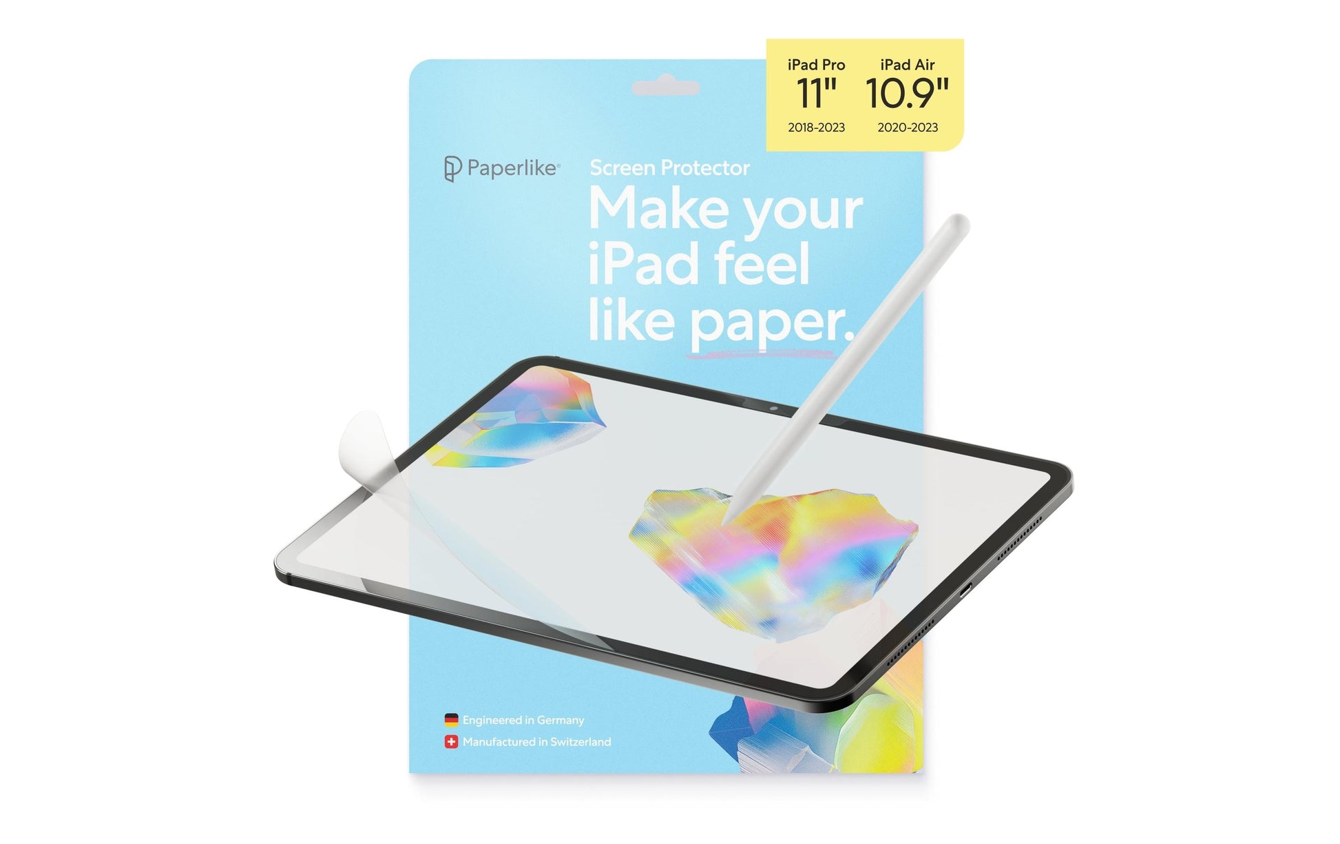 Paperlike Panzerglas für iPad Pro 11" (1. Gen.) – Reflexionsreduktion