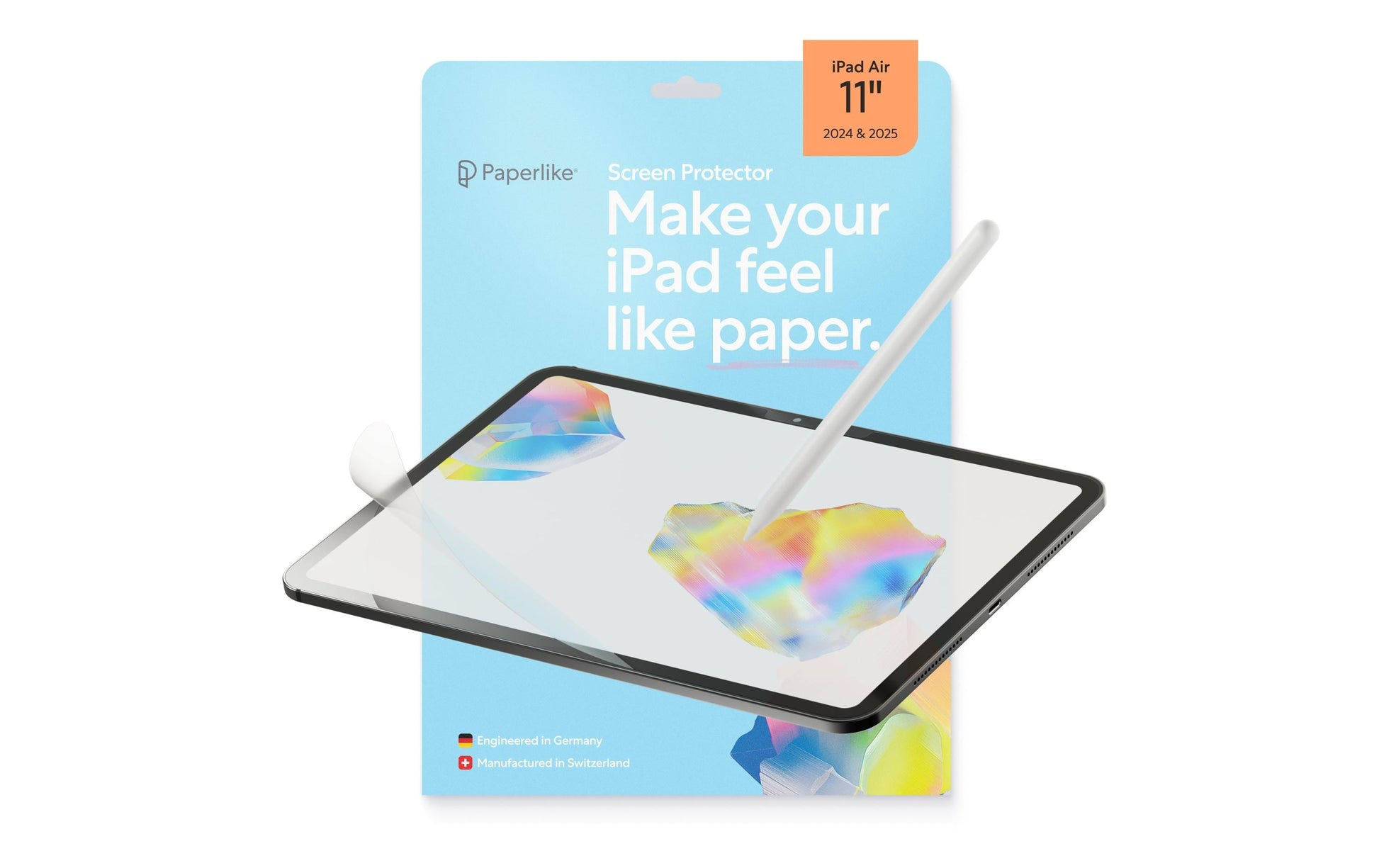 Paperlike Panzerglas für iPad Air 11" (M3/2025) – Natürliches Schreibgefühl