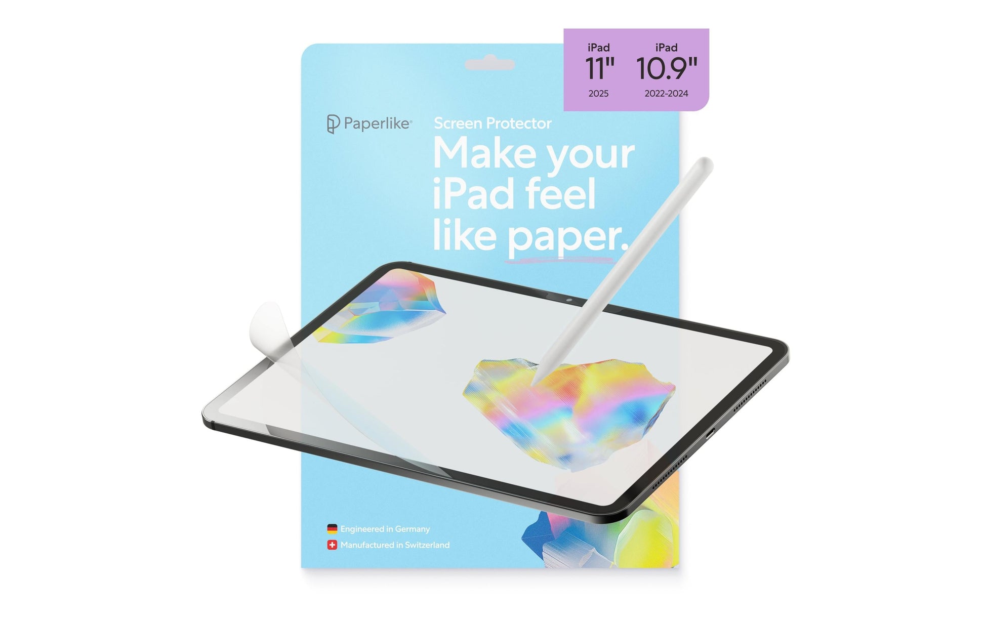 Paperlike Displayschutzfolie für iPad 10,9" (10. Gen.) – Natürliches Schreibgefühl