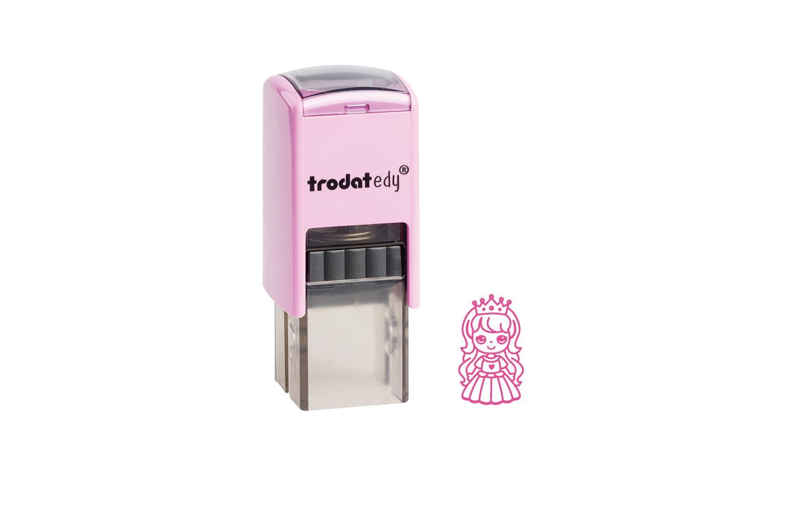 Trodat Edy Fix – Motivstempel, Motiv Prinzessin, Rosa
