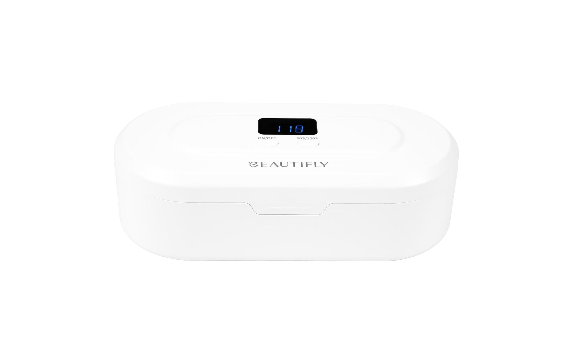 Beautifly UV-Sterilisator Hygia Nails – USB, 8 UVC/LED-Dioden – 6,8 × 2,23 × 11,3 cm – Weiss