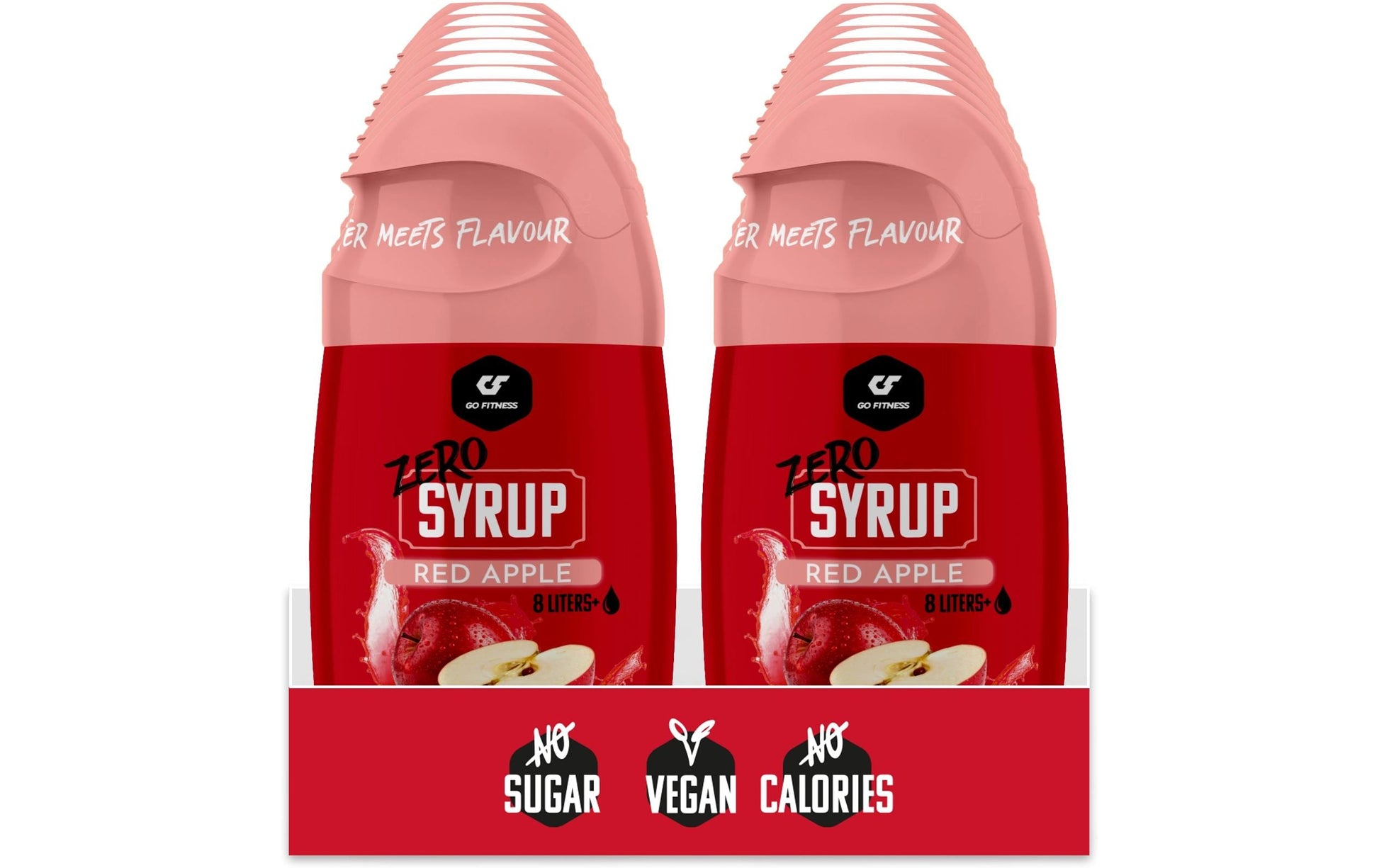 Go Fitness Sirup Zero, Kirsche, Bio – 65 ml