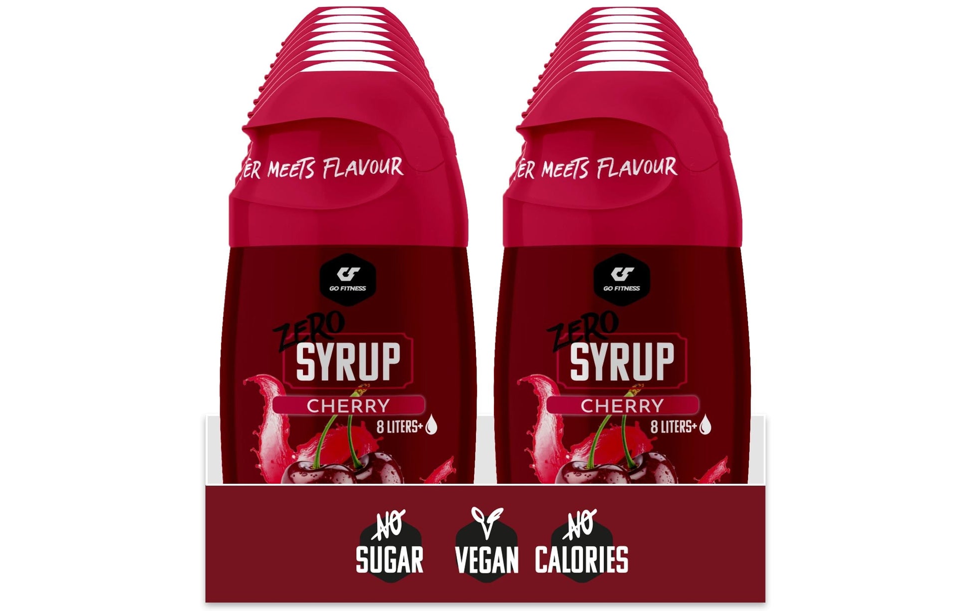 Go Fitness Sirup Kirsche Bio, vegan – 65 ml