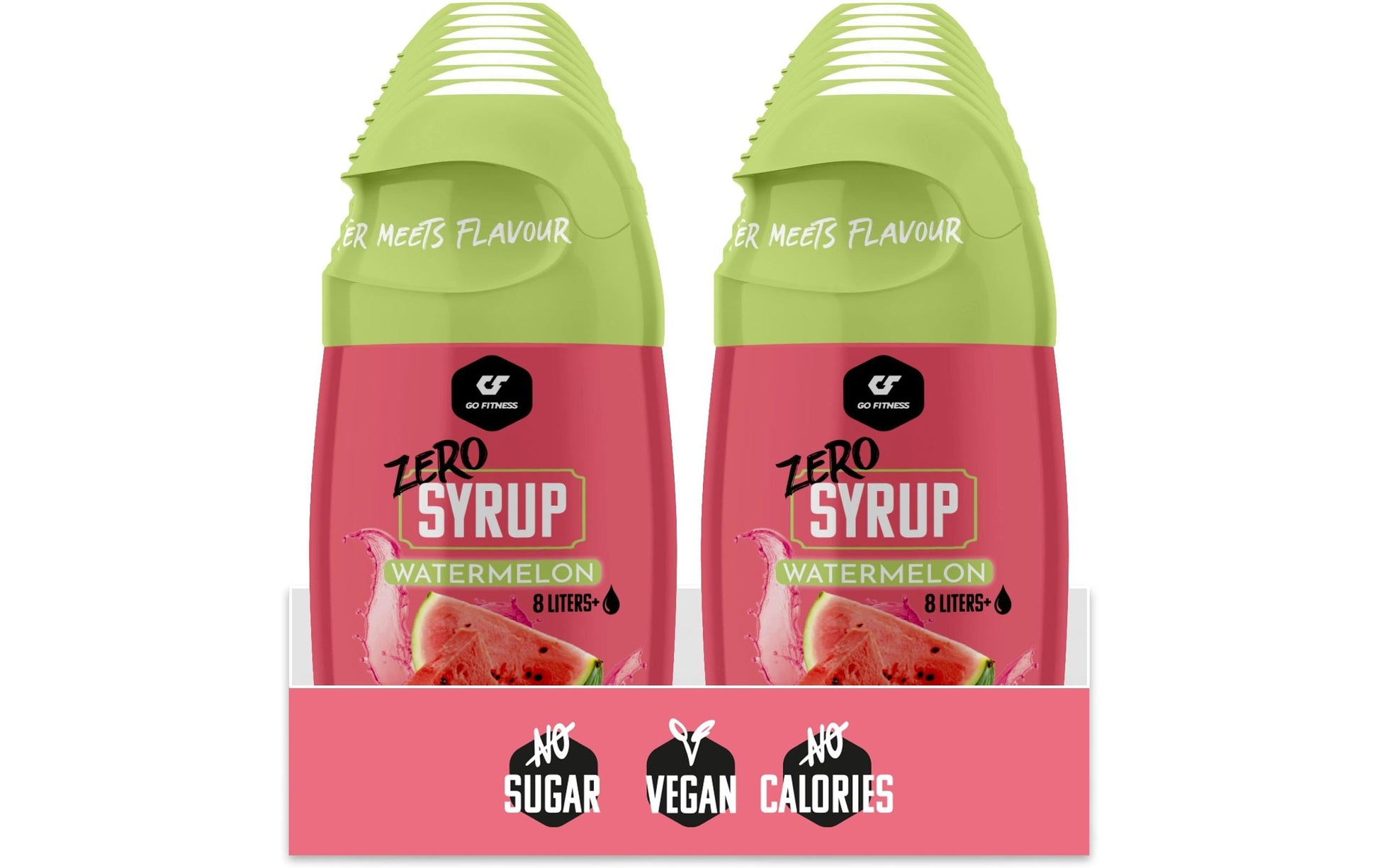 Go Fitness Sirup Zero, Wassermelone, Bio – 65 ml