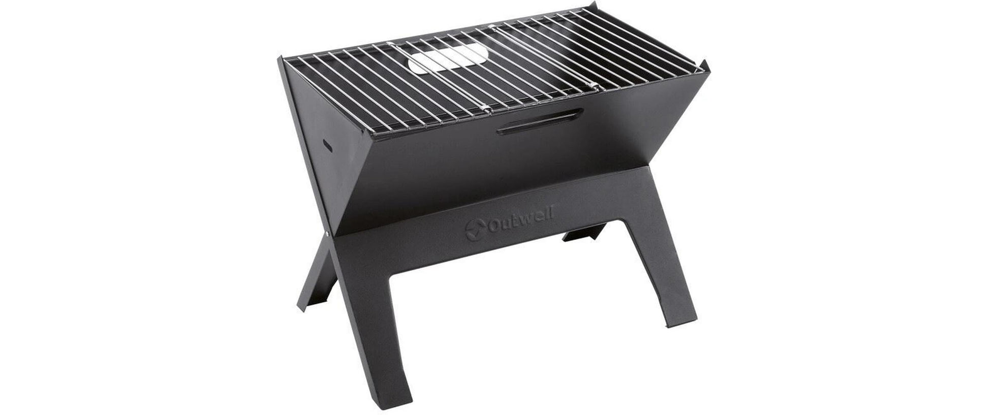 Outwell Holzkohlegrill Cazal – 45 × 30 × 35 cm, Stahl, Holzkohle – Schwarz