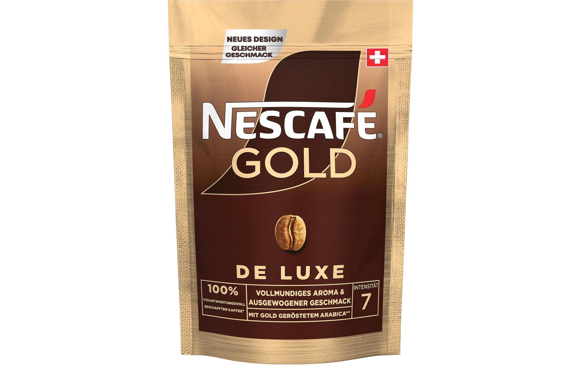 Nescafé Gold De Luxe – Instantgetränk – Café Crème, mittel, 180 g