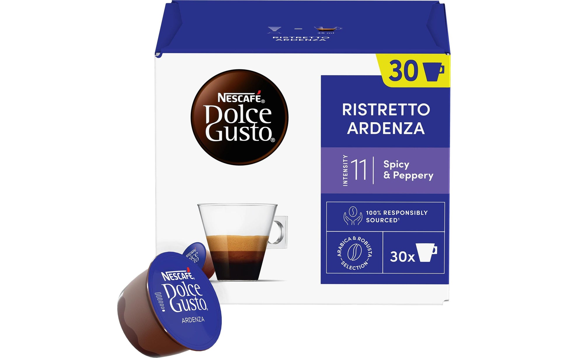 Nescafé Ardenza – Kapseln für Dolce Gusto – Ristretto, 30 Kapseln