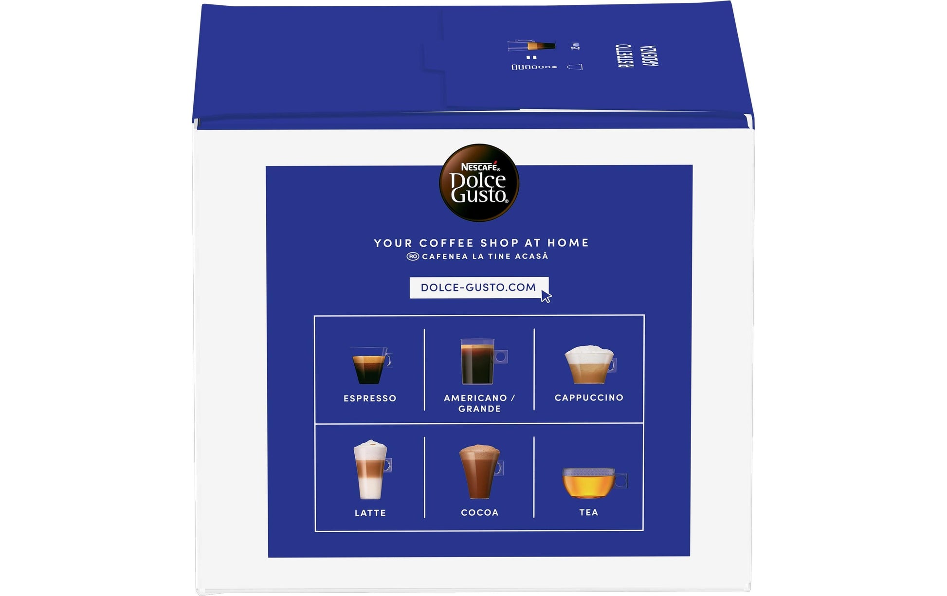 Nescafé Ardenza – Kapseln für Dolce Gusto – Ristretto, 30 Kapseln