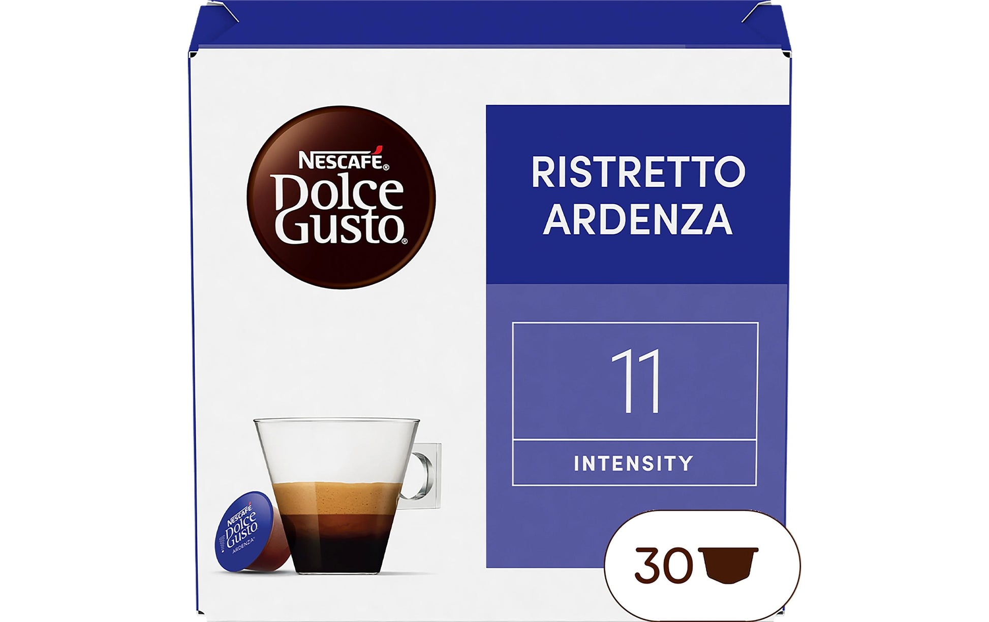 Nescafé Ardenza – Kapseln für Dolce Gusto – Ristretto, 30 Kapseln