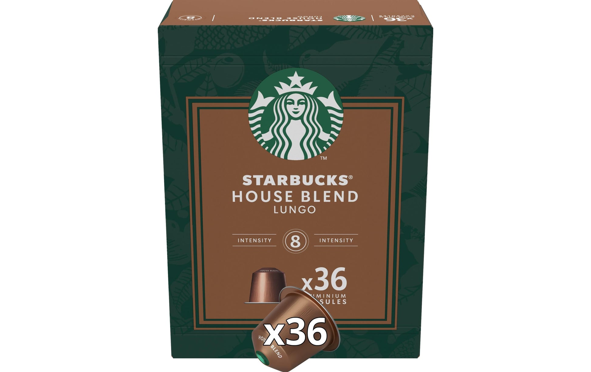 Starbucks House Blend – Kapseln für Nespresso – Espresso, Mittel, 36 Kapseln
