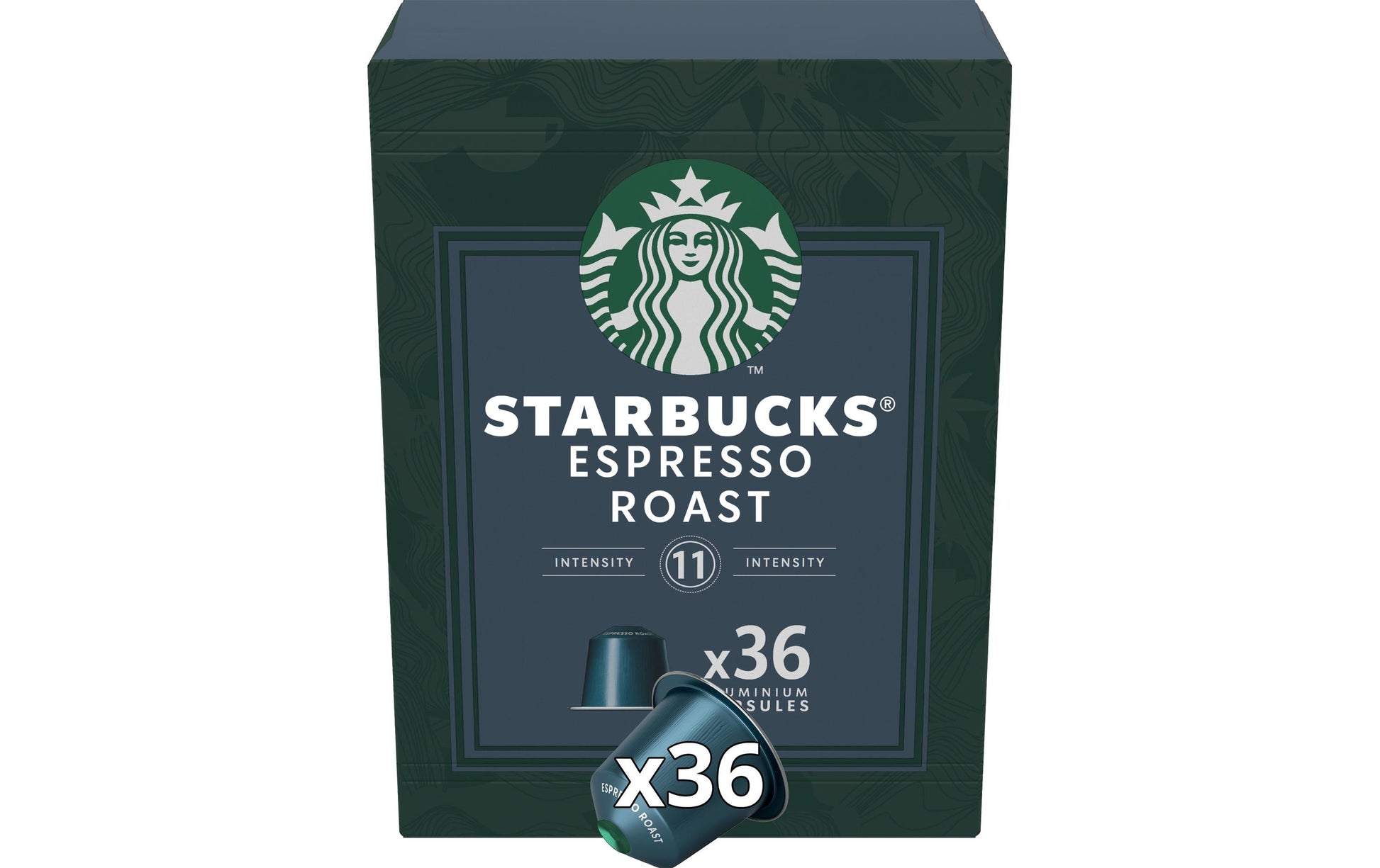 Starbucks Espresso Roast – Kapseln für Nespresso – Espresso, dunkel, 36 Kapseln