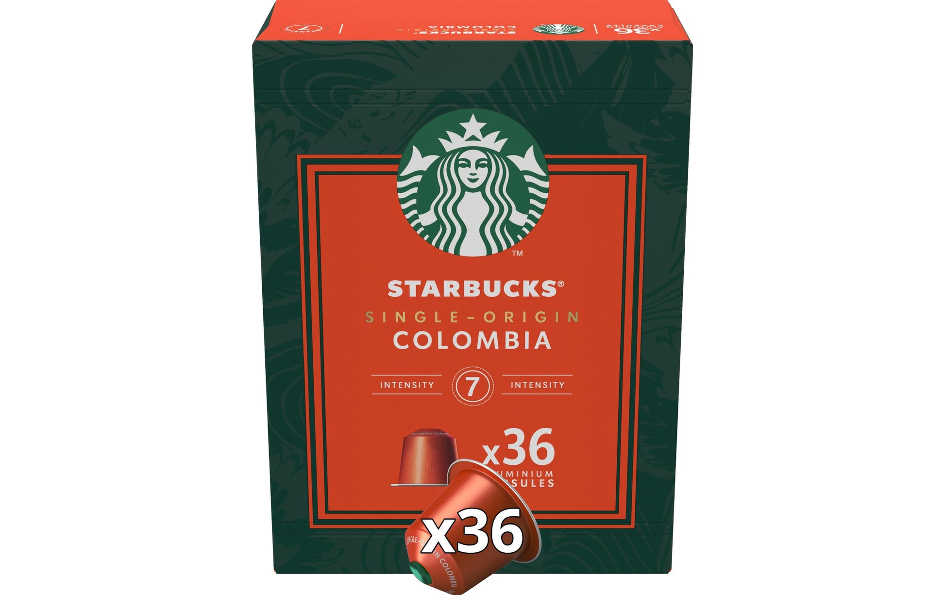 Starbucks Colombia – Kapseln für Nespresso – Espresso, mittel, 36 Kapseln