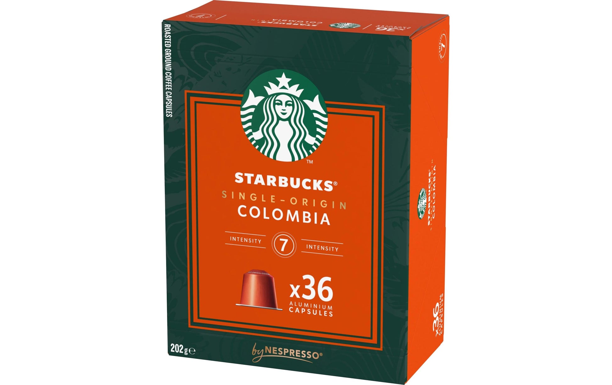 Starbucks Colombia – Kapseln für Nespresso – Espresso, mittel, 36 Kapseln