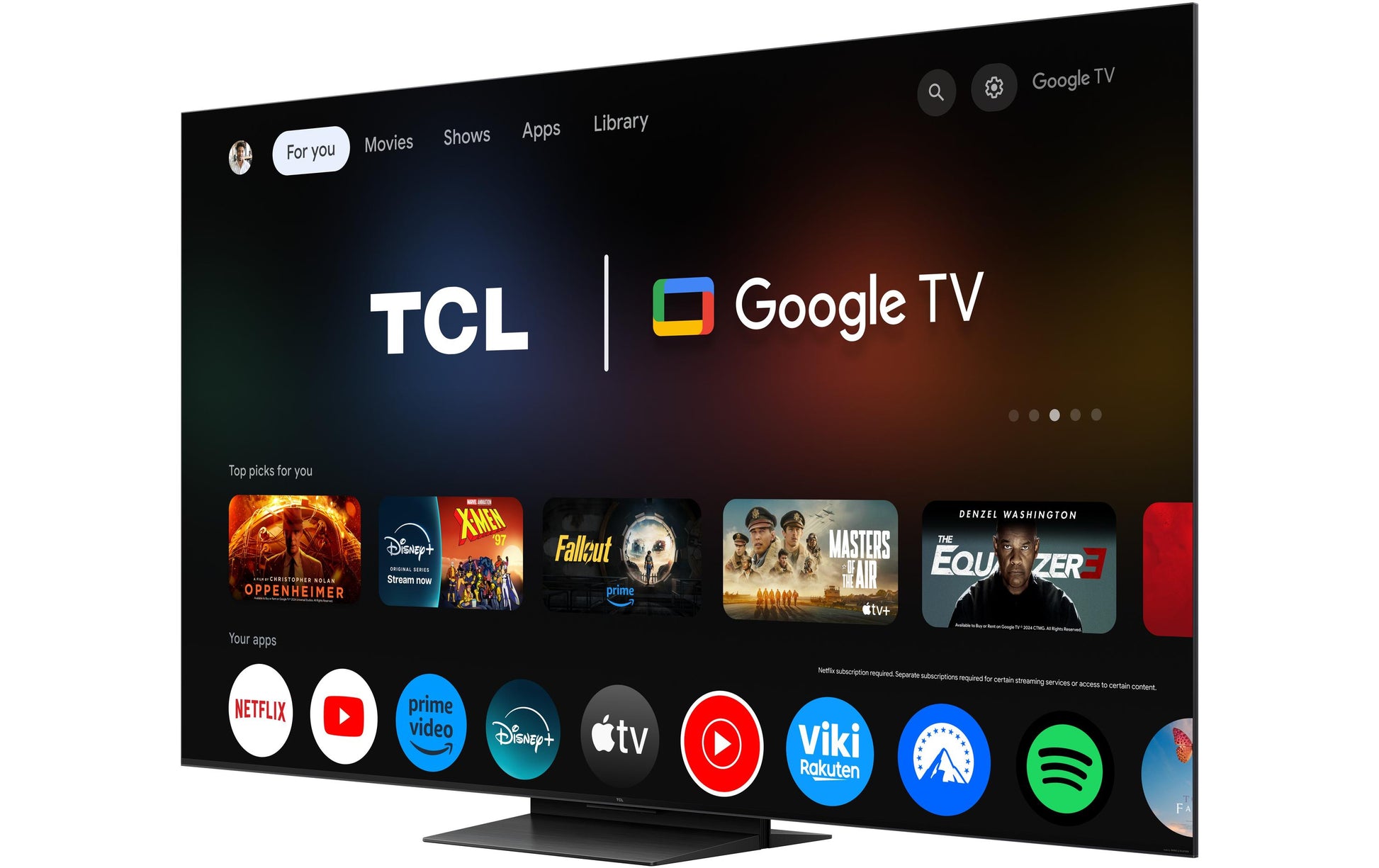 TCL C7K – 55" Mini-LED QLED UHD 4K, Google TV (2025)