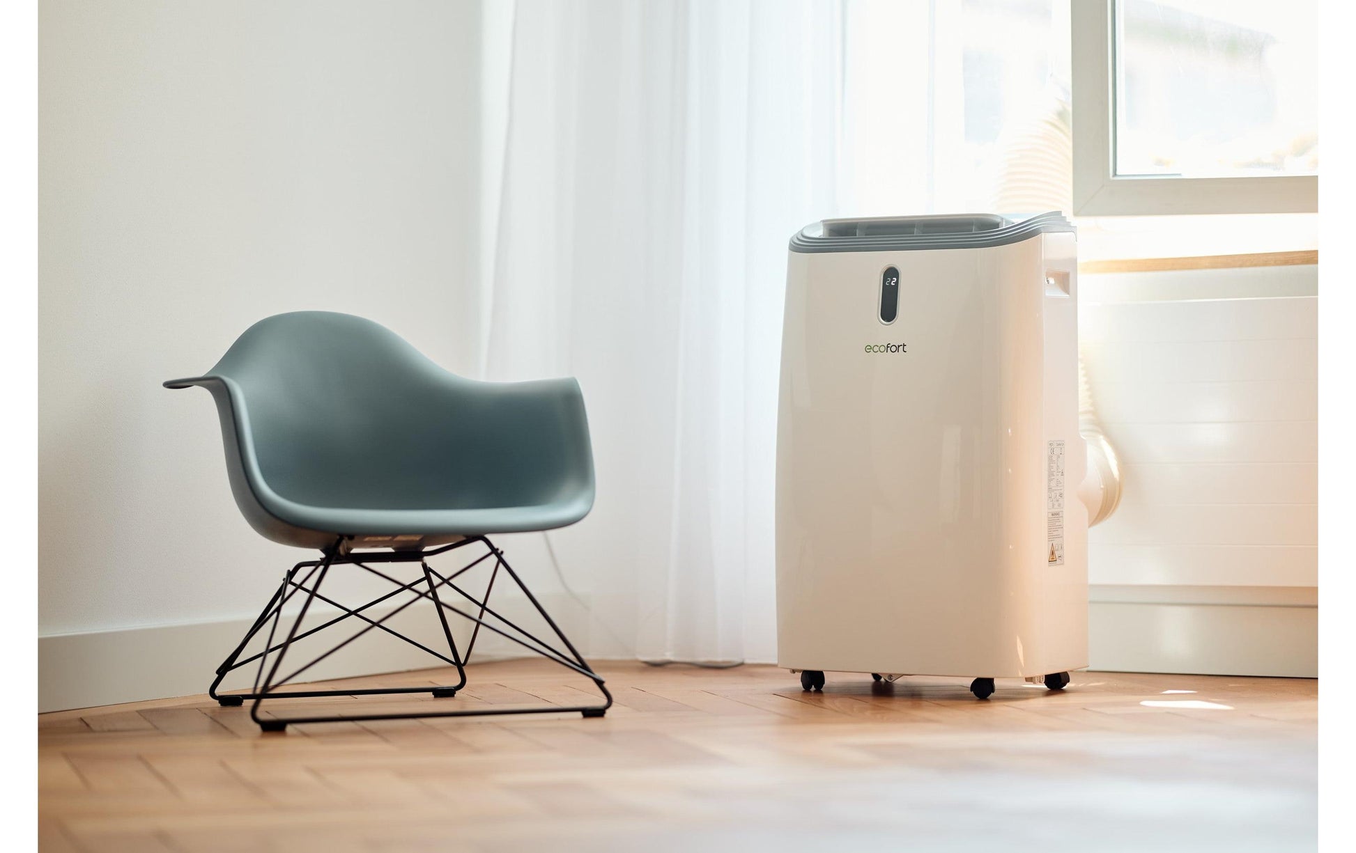 Ecofort Luftkühler ecoQ CoolAir 12+ – bis 35 m², 65 dB
