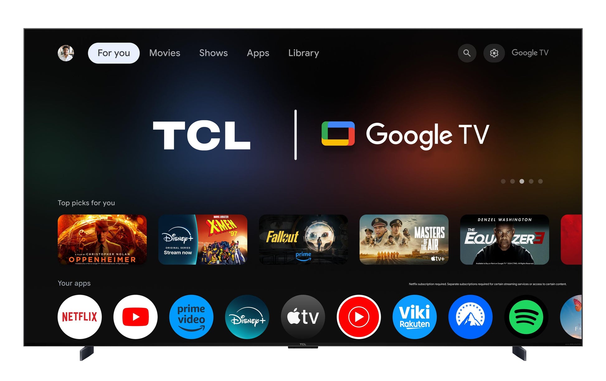 TCL C7K – 98" Mini-LED QLED UHD 4K, Google TV (2025)